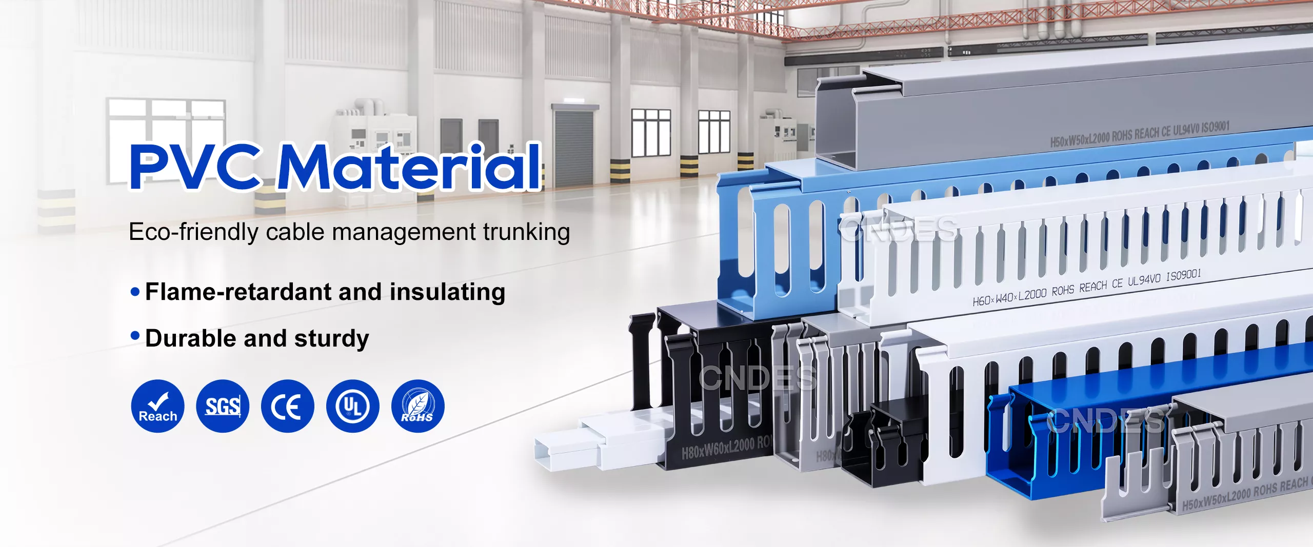 China PVC Cable Trunking pembekal