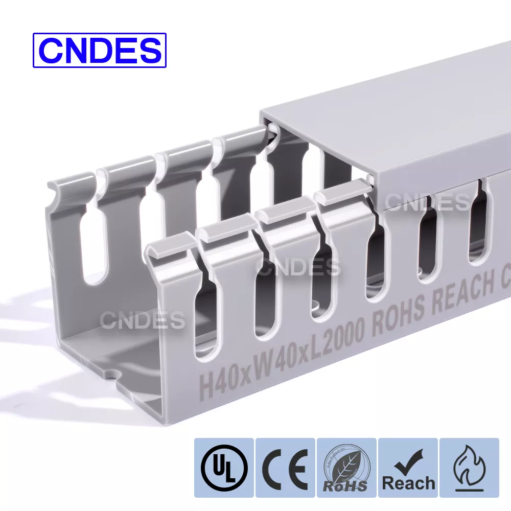 Saluran Pendawaian PVC 40×40 dengan Penutup