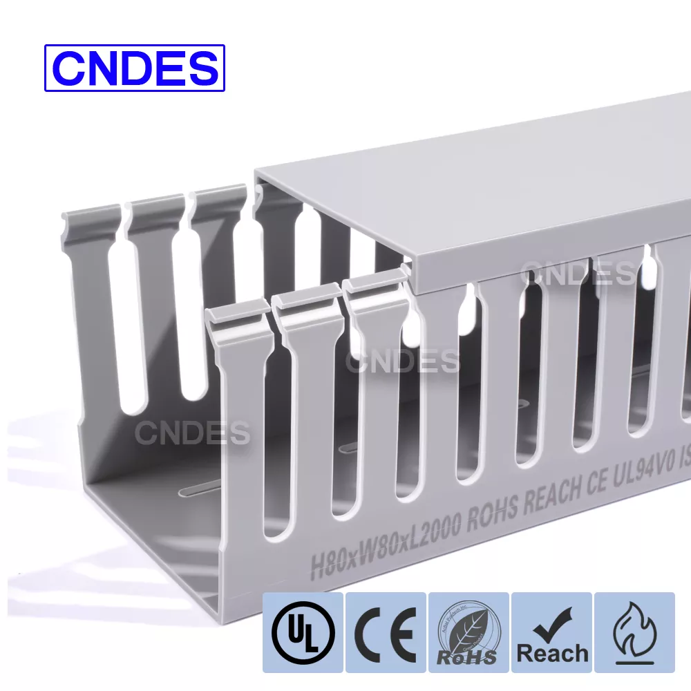 Salur Pendawaian Papan Suis PVC 80×80 Berslot